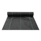 6ft x 300ft Heavy‑Duty 3oz Woven Weed Barrier Landscape Fabric — Professional Ground Cover & Weed Control Mat Black