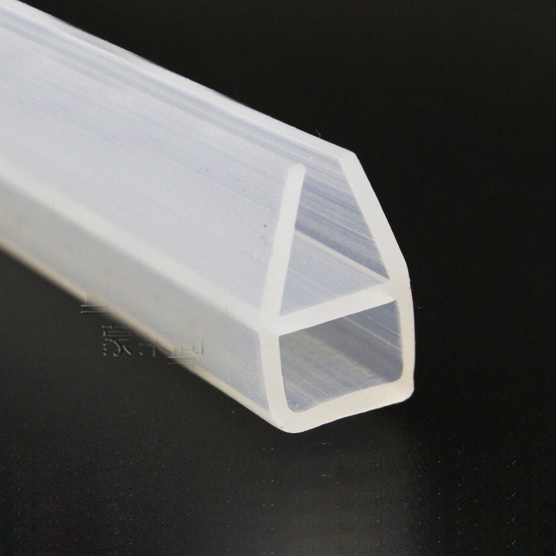 Frameless Glass Seal 10/12u Seal Silicone Rubber Glass Door 6/8U - HomeDIYer