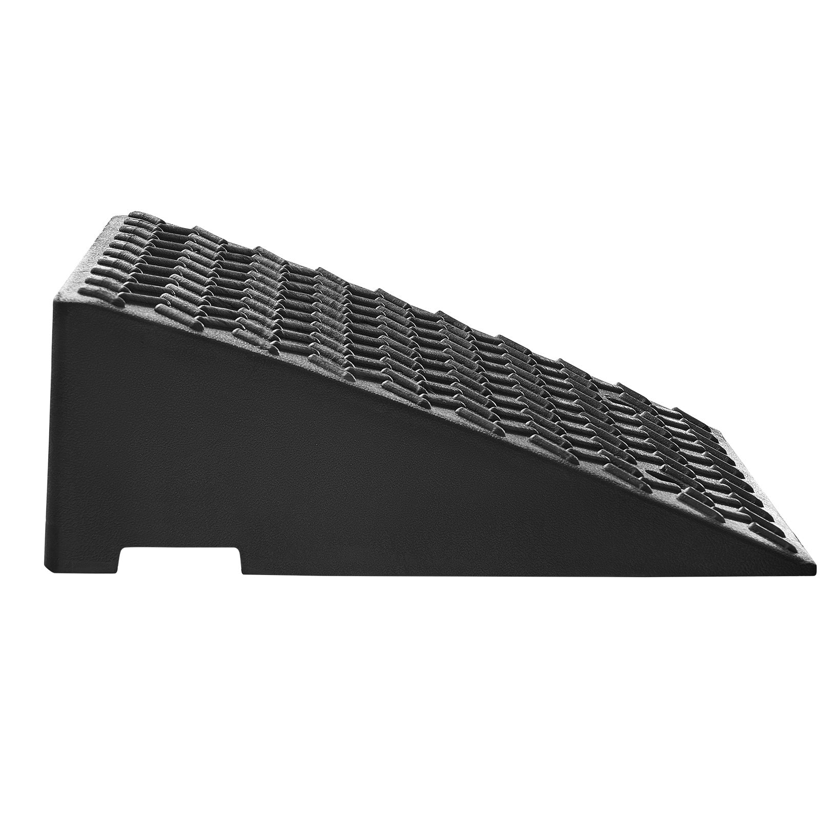 Driveway Curb Ramp, 7000 lbs Load Capacity, 7 Inches Rise Height Heavy Duty Curbside Bridge Ramp with Drainage Tank for Wheelchairs, Strollers, Motorcycles, Cars, Lawn Mowers & Trailers, 2 Pack