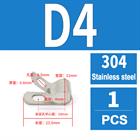 Unlined P Clips 4mm - 50mm Hose Conduit Tubing Cable Holder Insulating hose clamp - HomeDIYer