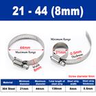 Hose Clips Pipe Clamps - Stainless Steel - jubilee type - 304ss - American clamp