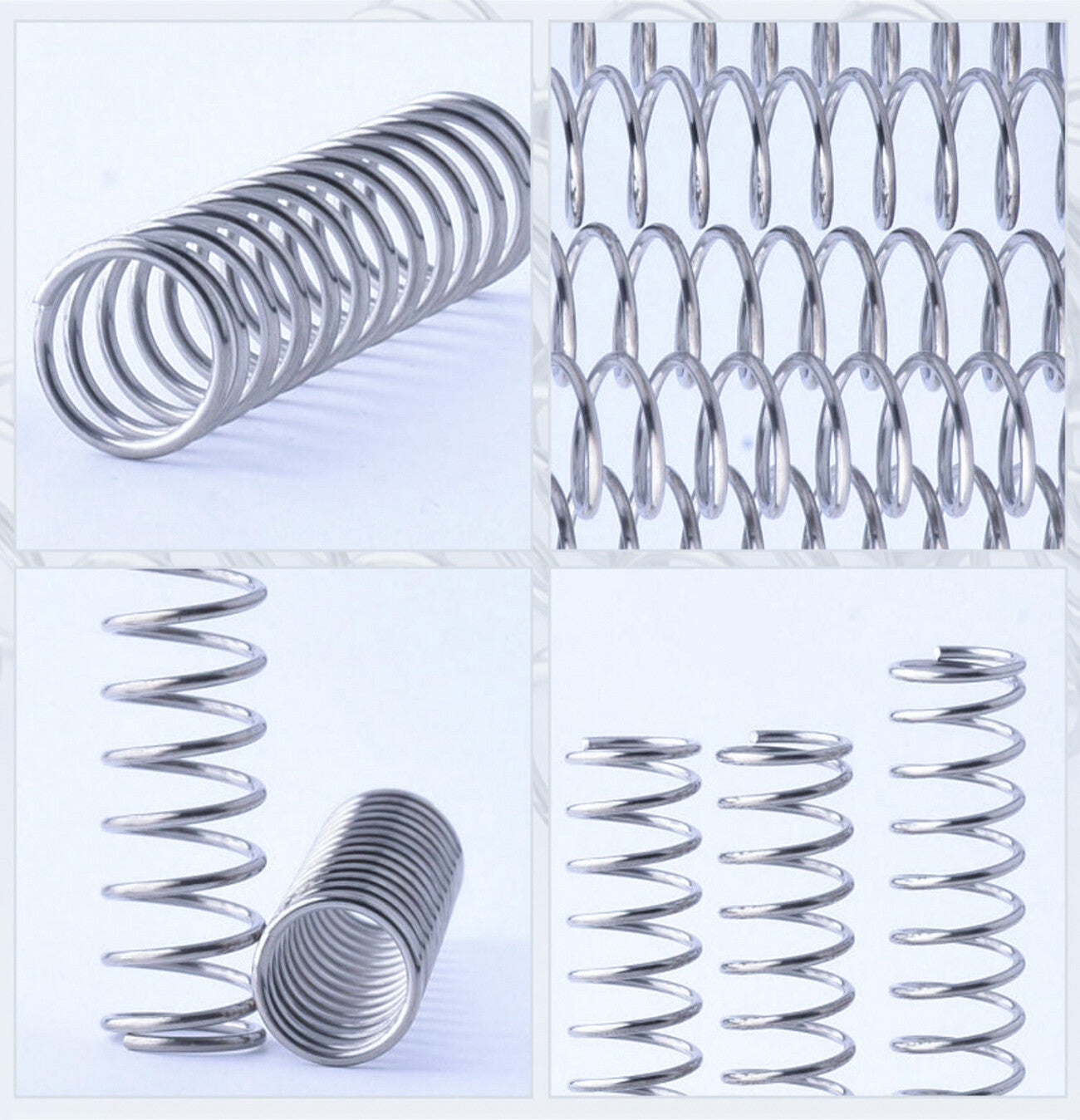 Compression Spring 0.8mm Wire Dia & 7mm-11mm Dia & 10mm-100mm Len Pressure Small