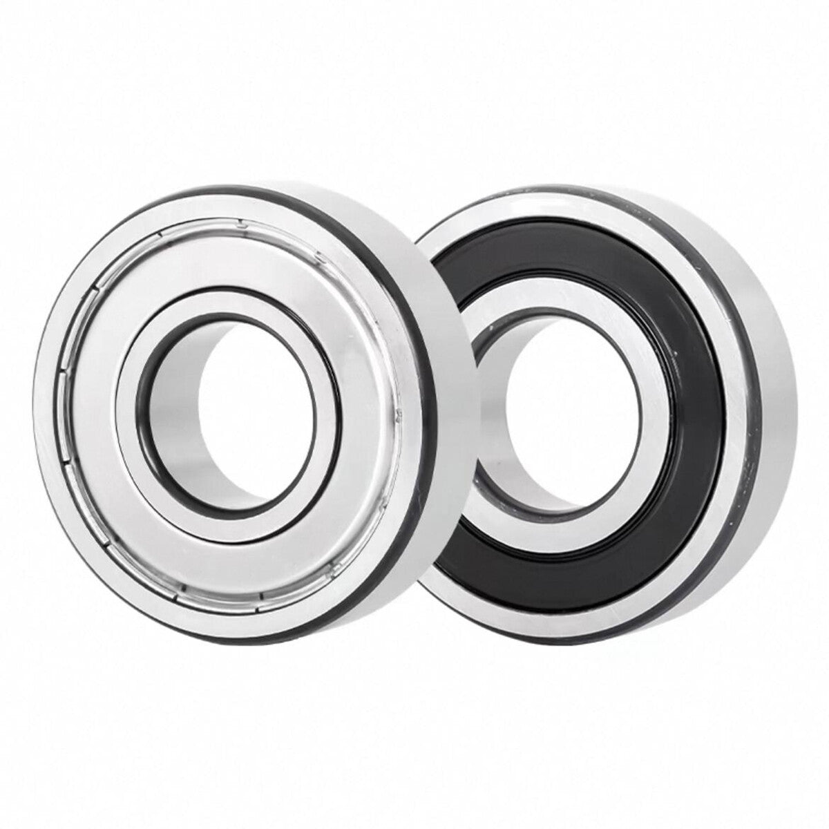6000-6306 Deep Groove Ball Bearings 2RS Rubber-ZZ Metal Seals - Choose Size