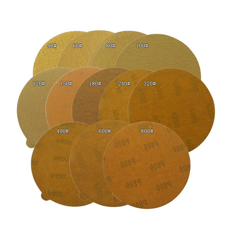 150mm 6" Sanding Discs Self Adhesive Sandpaper 40 80 100 120 150 180 - 800 Grit