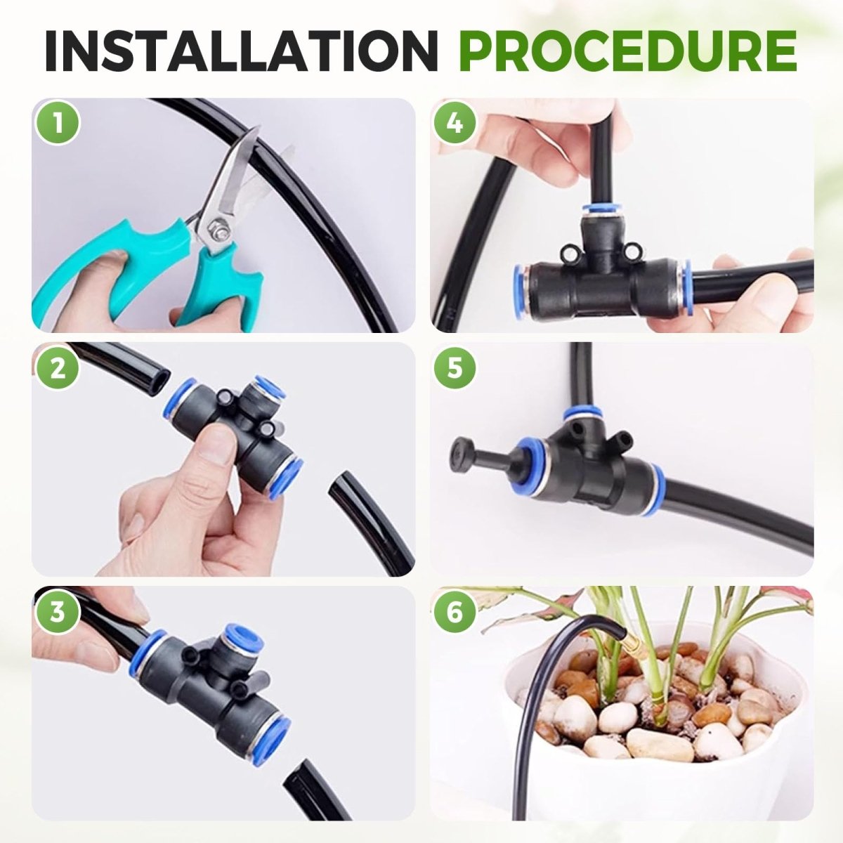 360° Curved Garden Automatic Irrigation System, Garden Grid Watering Sprinkler System DIY Irrigation Set for Greenhouse Yard Lawn Raised Garden Bed - HomeDIYer