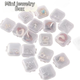 Clear Plastic Mini Storage Box with Lid – Jewelry, Earring Stud & Small Parts Organizer