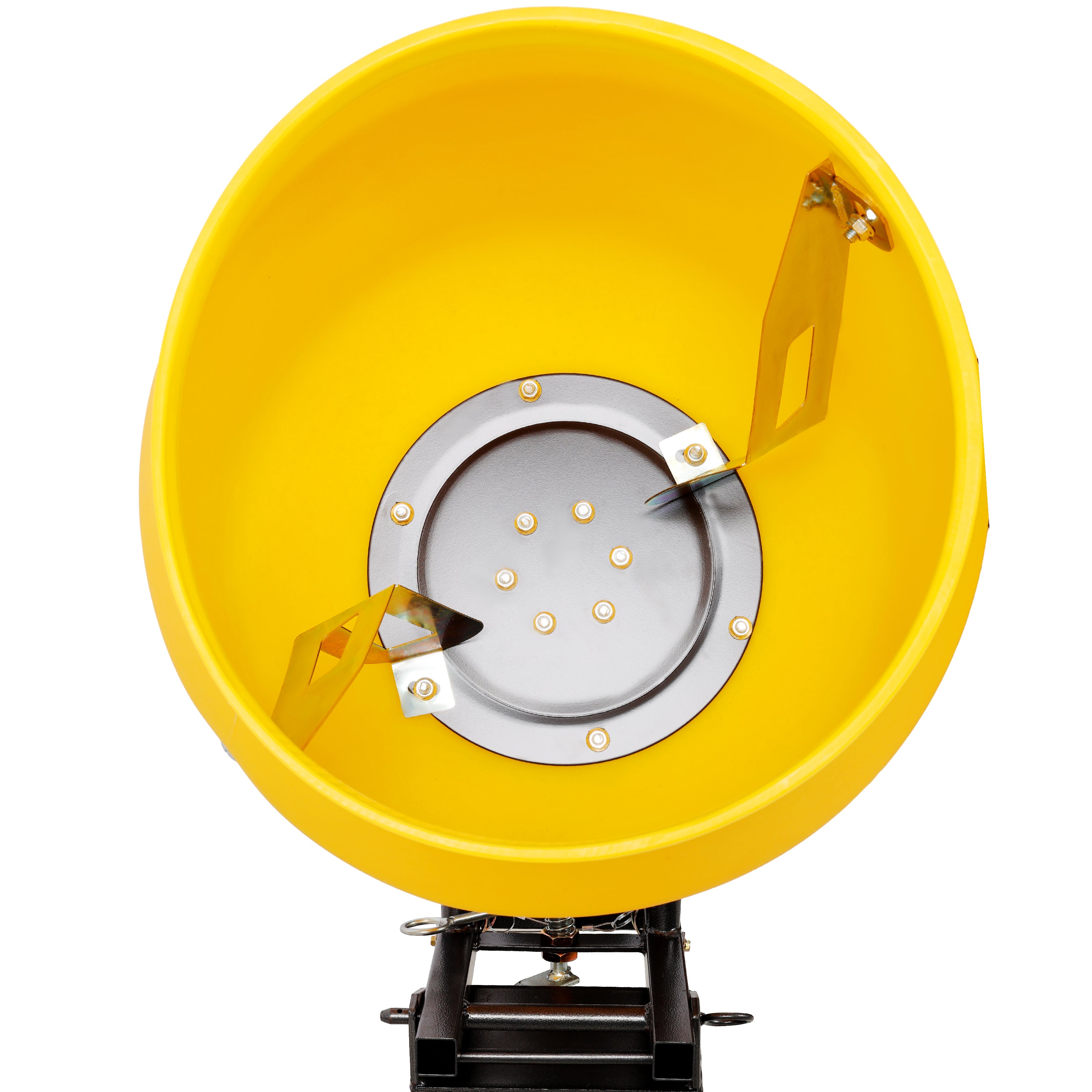 3.5 CUFT/100L Portable Electric Poly Drum Concrete Mixer, Heavy Duty Power Cement Mixing Machine for Mortar, Stucco and Fodder, 110V/60HZ CSA certificated