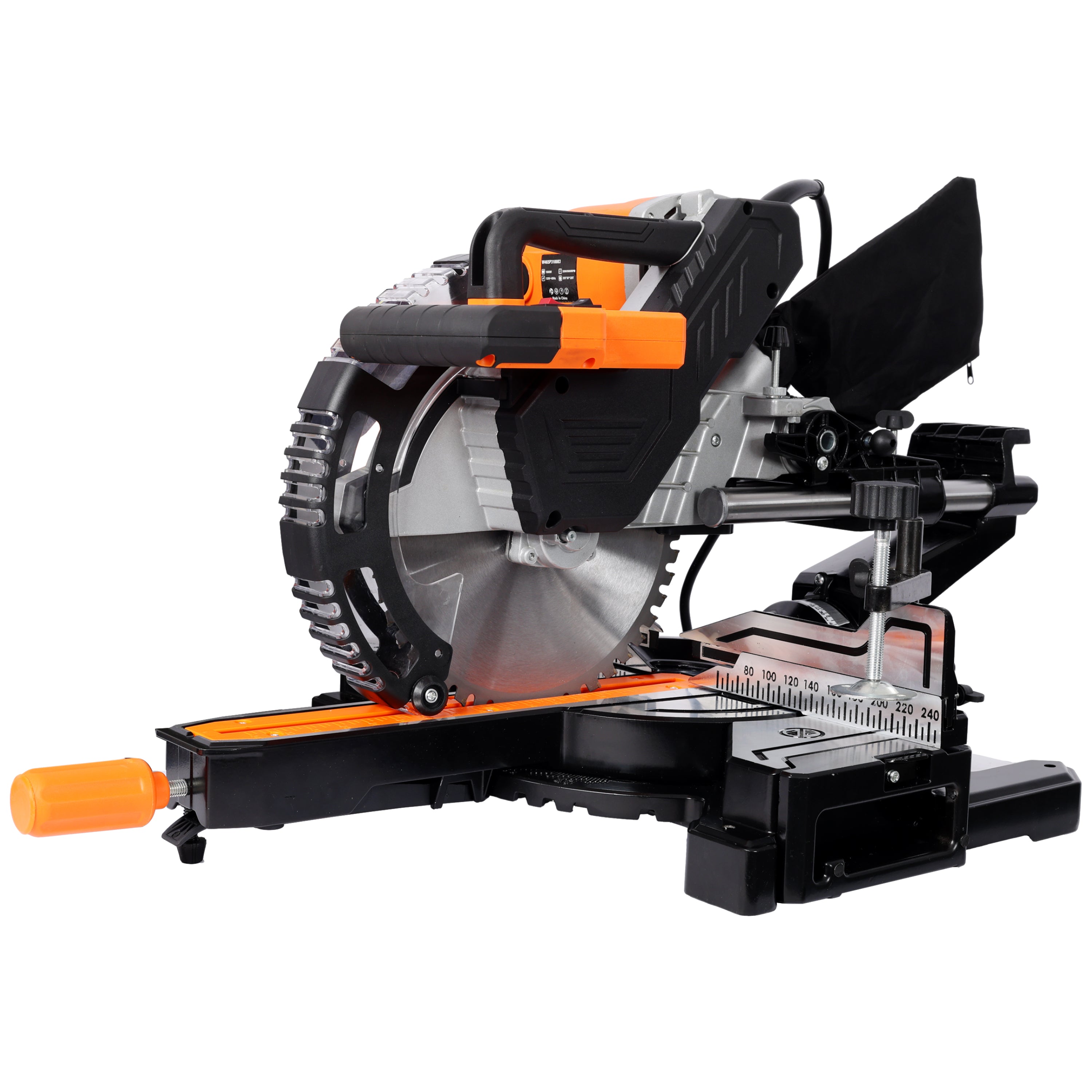 10inch Dual Bevel Double Speed Sliding Miter Saw with LED, 48T Blade,0-45° Bevel,2-Speed 5000/3200 RPM,15Amp Miter Saw with Extension Table,3.5x13in Cutting Capacity