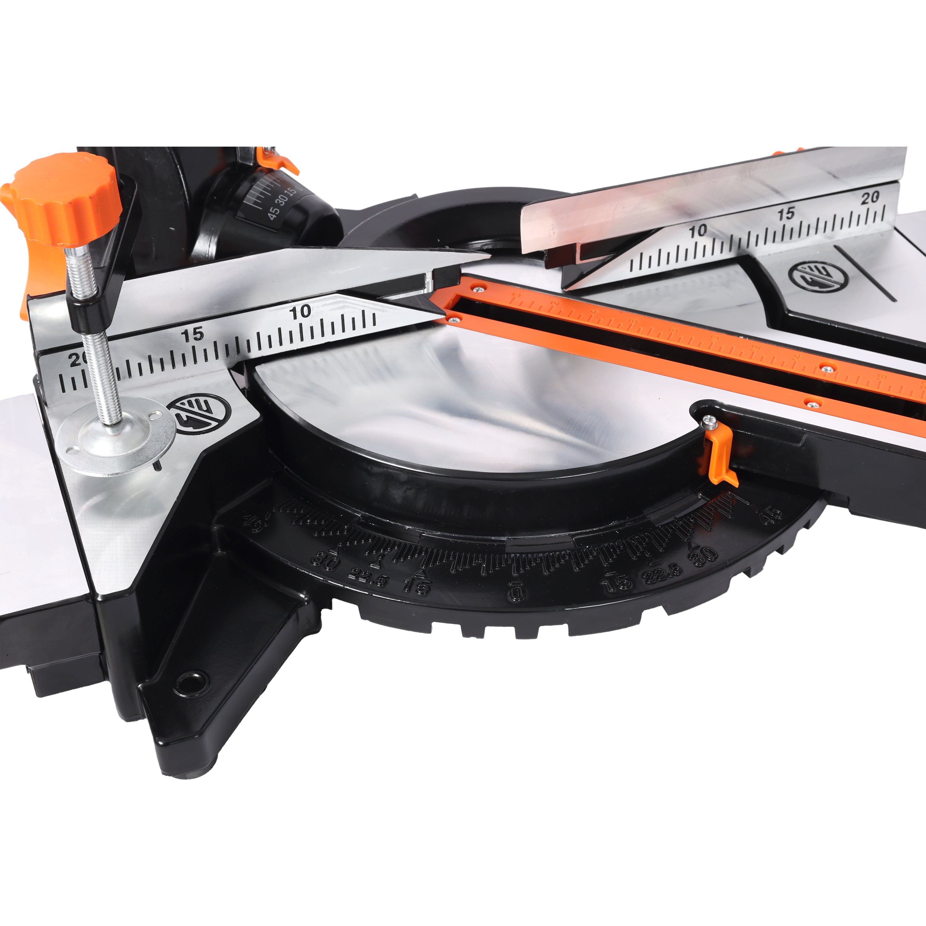 10in Single Bevel Double Speed Sliding Miter Saw,48T Blade,2-Speed 5000/3200 RPM,3.5x13in Cutting Capacity,ETL certificate