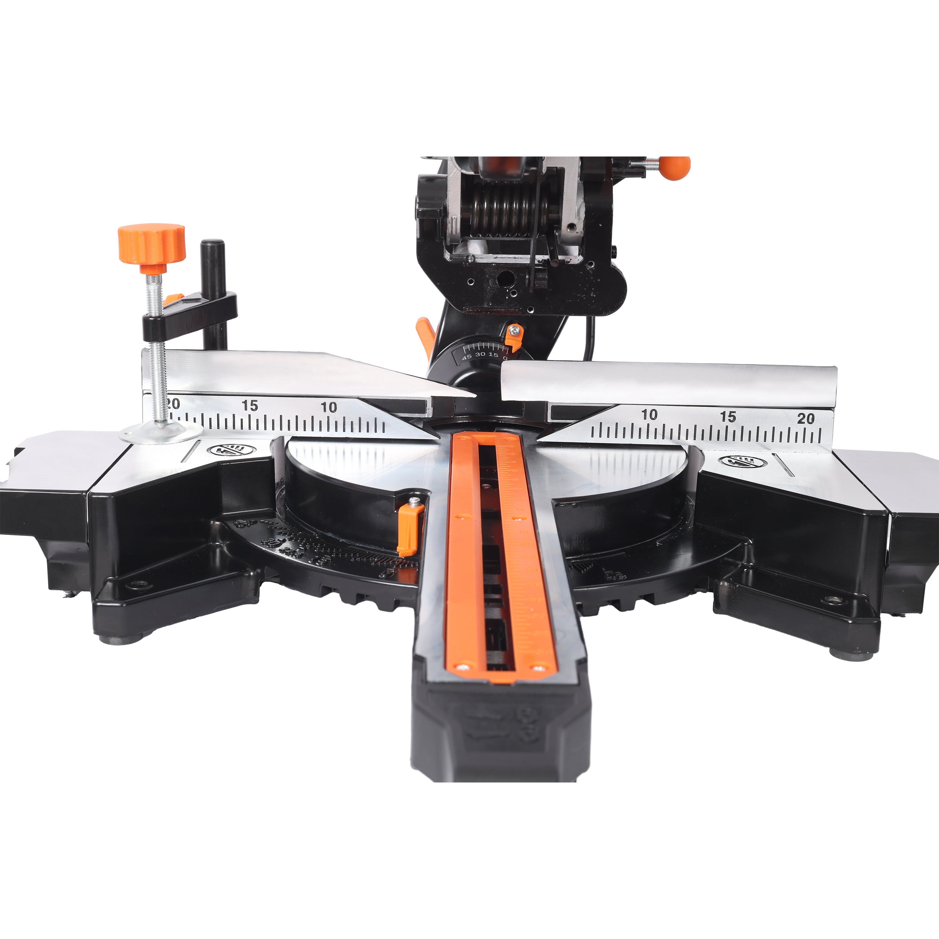 10in Single Bevel Double Speed Sliding Miter Saw,48T Blade,2-Speed 5000/3200 RPM,3.5x13in Cutting Capacity,ETL certificate
