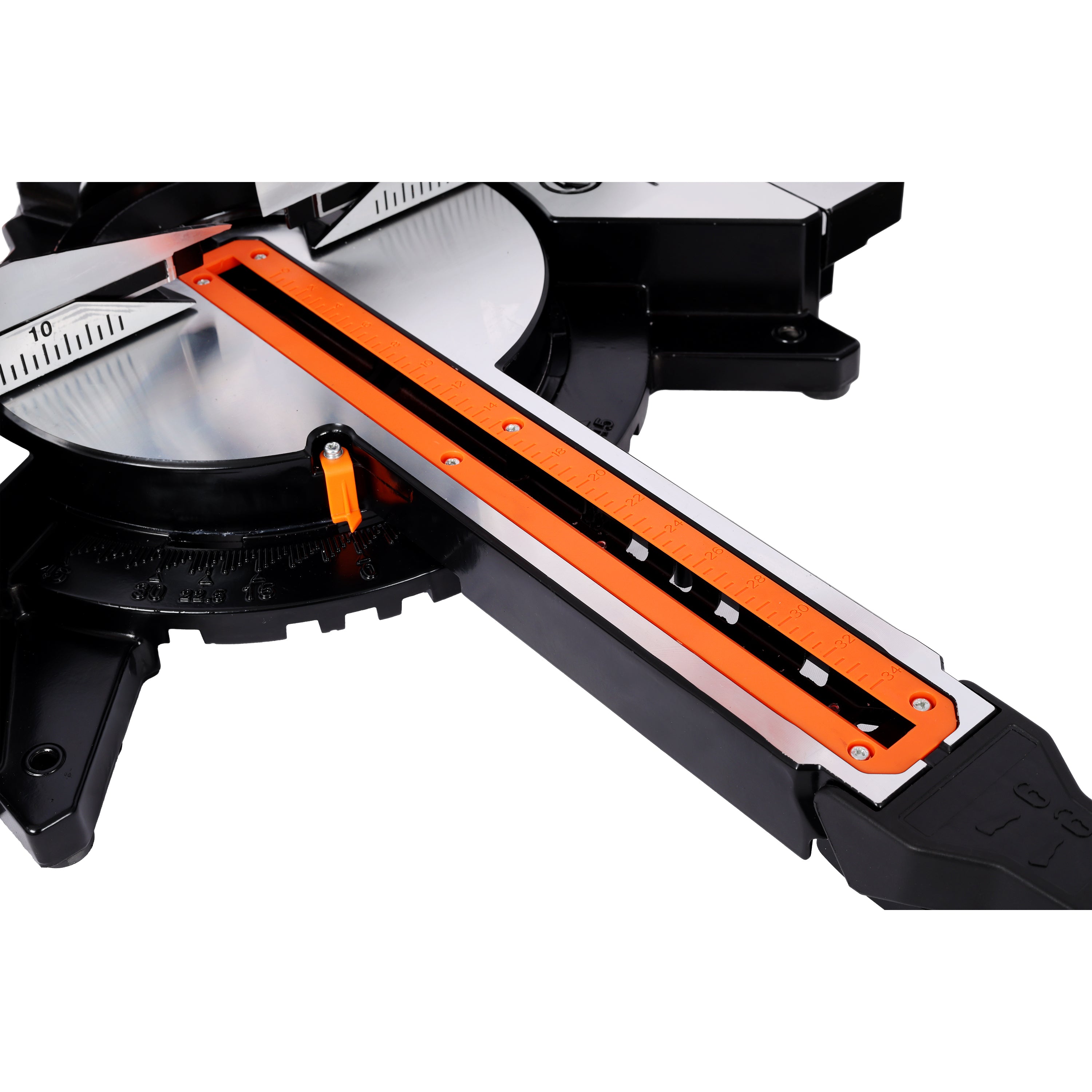 10in Single Bevel Double Speed Sliding Miter Saw,48T Blade,2-Speed 5000/3200 RPM,3.5x13in Cutting Capacity,ETL certificate