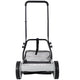 COLOR  14-Inch 5-Blade Push Reel Lawn Mower with Grass Catcher, GRAY COLOR