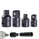 4 Pcs 3/8" to 1/4" 1/2 inch Air Impact Socket Adapter Set Drive Ratchet Reducer