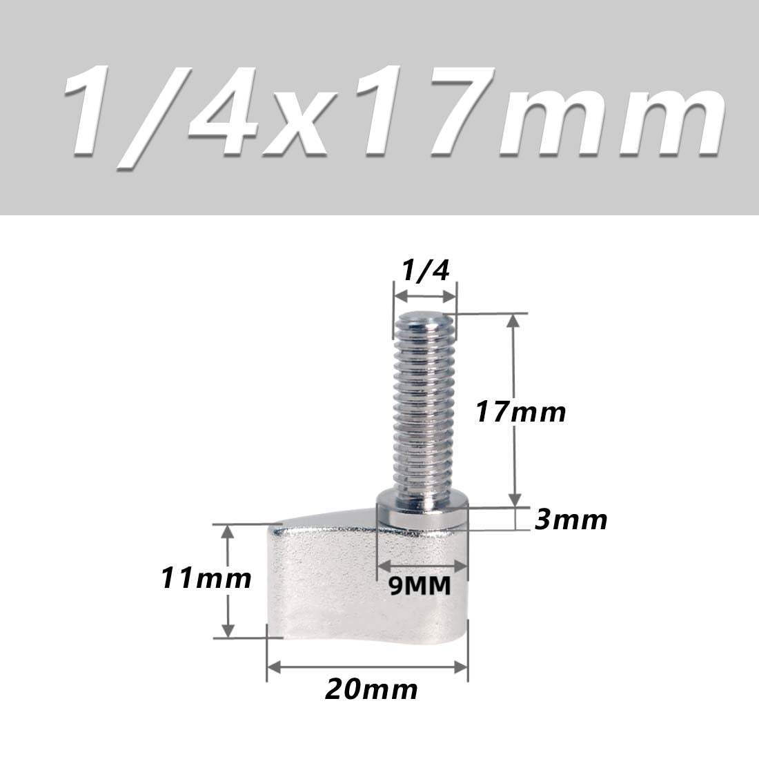 M4 M5 M6 Thumb Screws Hand Grip Bolt Knob for Adjustable Photographic Equipment - HomeDIYer