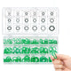 270pcs O-Ring Sealing Gasket A/C Compressor All Size HNBR O-Rings Assortment Kit