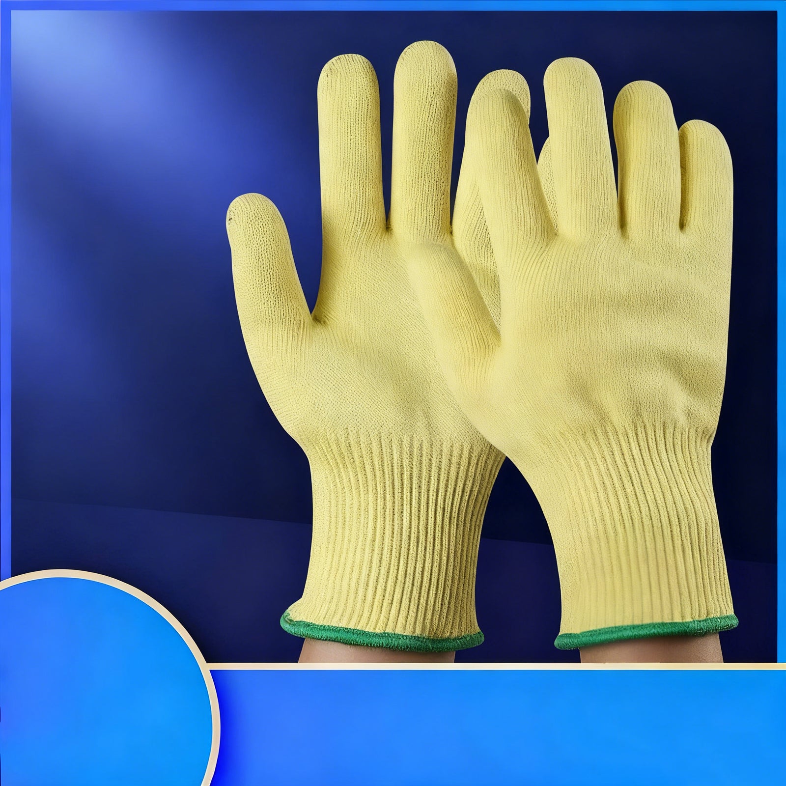 Double-Layer Aramid Heat & Cut Resistant Gloves for Steelmaking