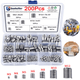 200Pcs M3 M4 M5-M12 Wire Helicoil Thread Repair Inserts Stainless Steel A2 Kit