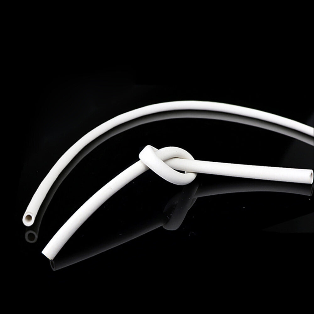 Flexible White Rubber Fuel Hose — Petrol, Diesel & Oil Pipe