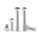 Carriage Bolts 304 Stainless Steel — M4 M5 M6 M8 M10 M12 Cup Square Dome Head