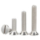A2 Stainless Steel Slotted Countersunk Screws DIN 963 – M4 M5 M6, 6–60mm
