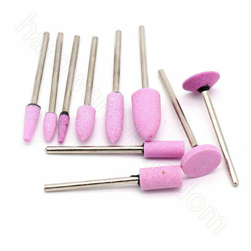 Grinding Head Polishing Drill Bit 2.35 mm 3/32" Shank for Jewelry Wood Ceramics