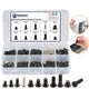 500pcs Laptop Notebook Computer Screw Kit Flat Head Small Mini Screws M2 M2.5 M3