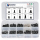 500pcs Laptop Notebook Computer Screw Kit Flat Head Small Mini Screws M2 M2.5 M3