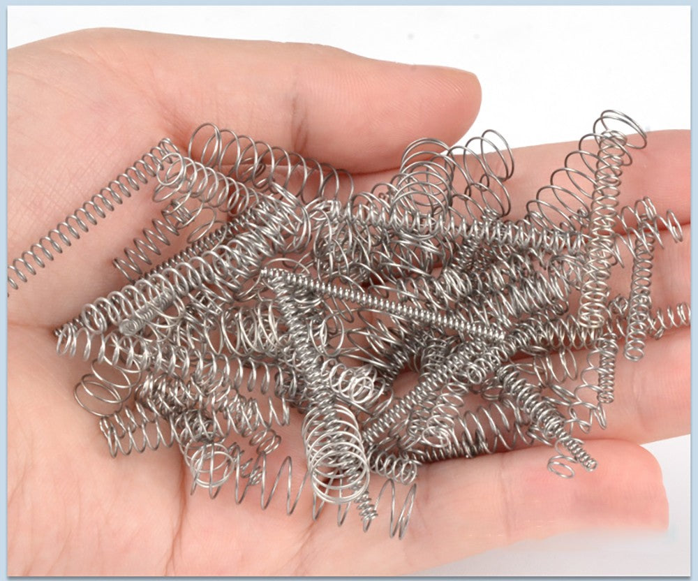 Stainless Steel Compression Spring, 0.7mm Wire, 5mm - 50mm Length, Small Springs