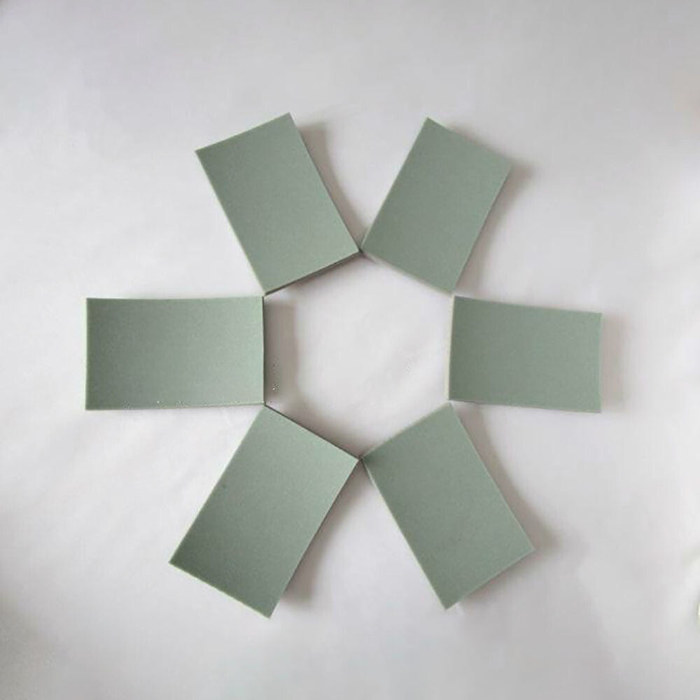 70x110mm Wet Dry Green Spong Sanding 300 - 3000 Grit Hook Loop Green Sandpaper