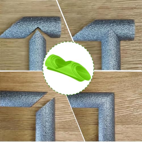 Foam Pipe Cutter Tool Insulation Cutting Fixture, Insulation Cutting Fixture for Pipe Insulation, Industries and Commercial Places,15mm, 22mm,28mm (3pcs） - HomeDIYer