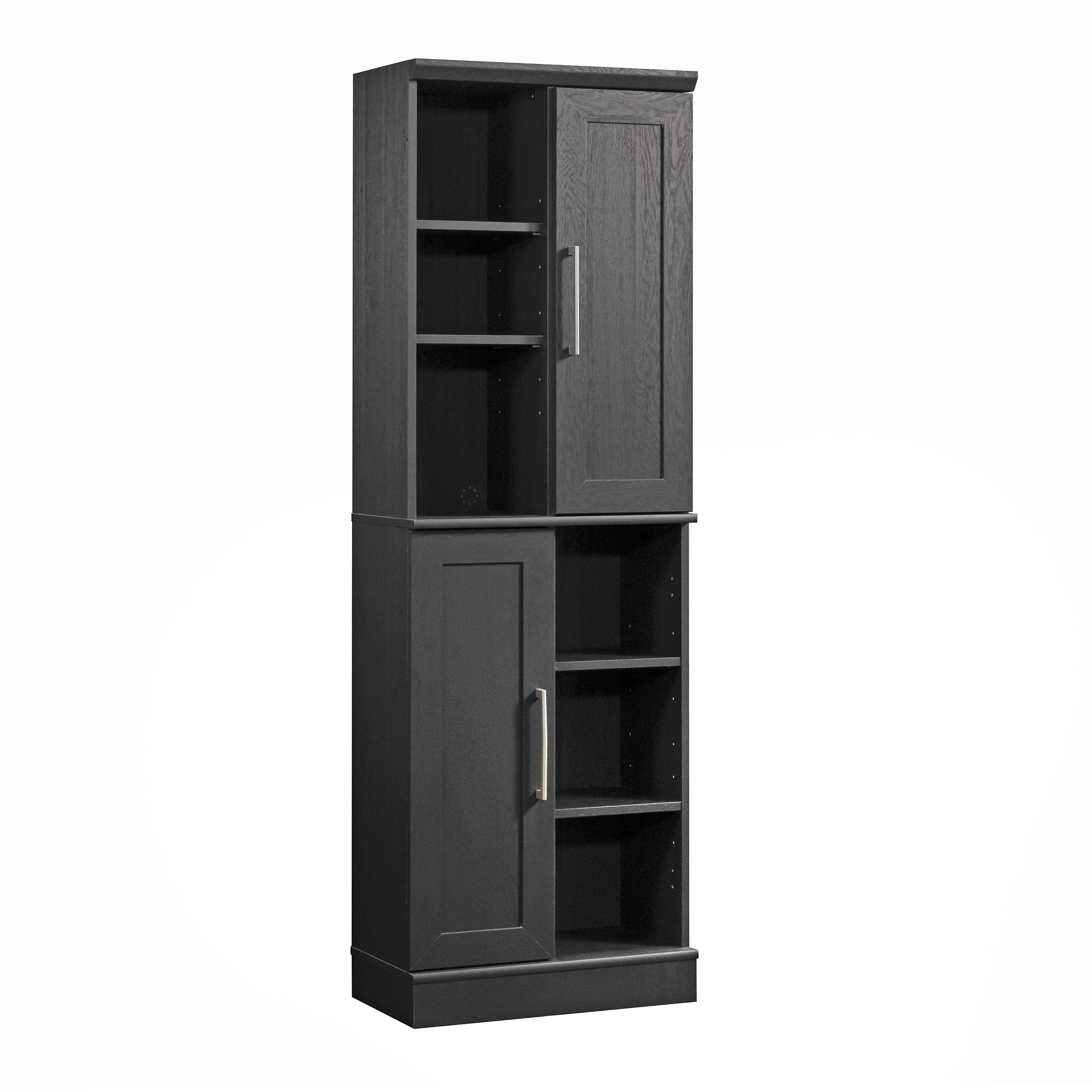 Storage Cabinet with Multipurpose Storage, Black Brown finish