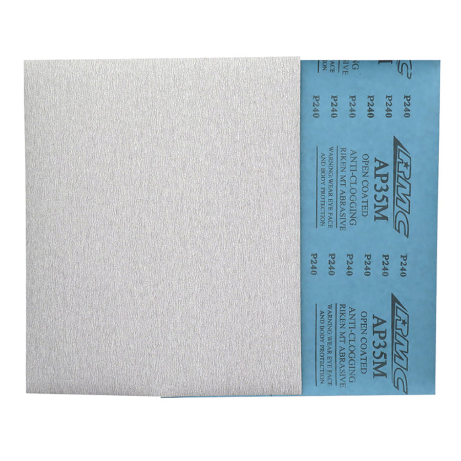 230x280mm RMC AP35M Dry Use Abrasive Sandpaper Grit 80# - 800# Sand Paper Sheets