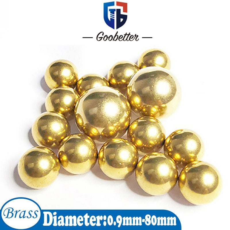 Precision Brass Ball Bearing Solid Beads Copper Lndustry Solid Ball 0.9mm-80mm
