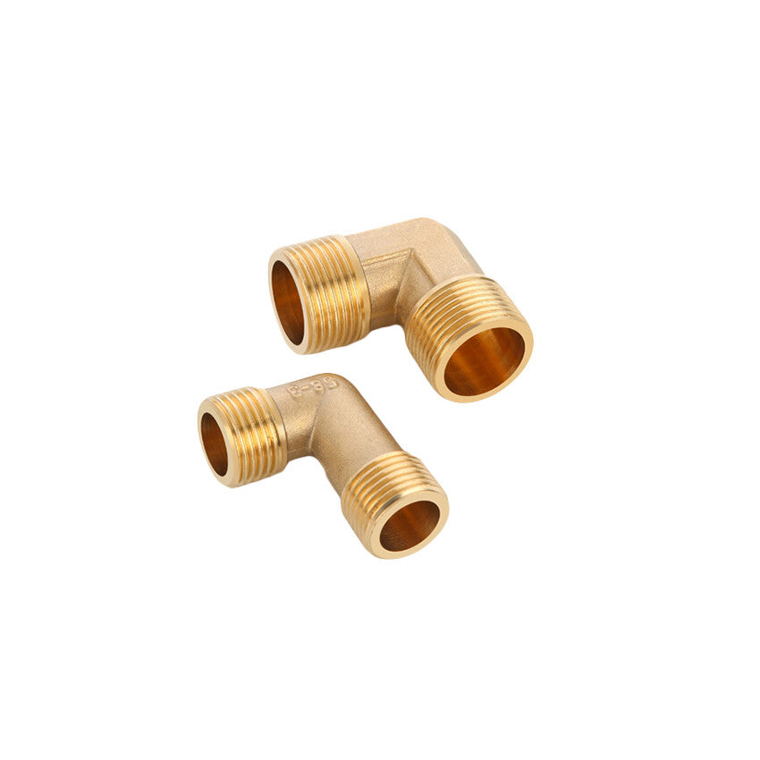 BSP Brass Pipe Fittings – Elbow & Union Connectors, Female/Male, 1/2" 3/4" 1"