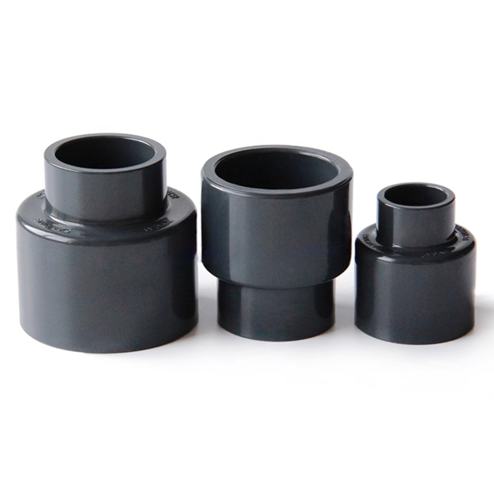 UPVC Straight Reducing Connectors Reducer Adapter Irrigation Water Pipe Fittings