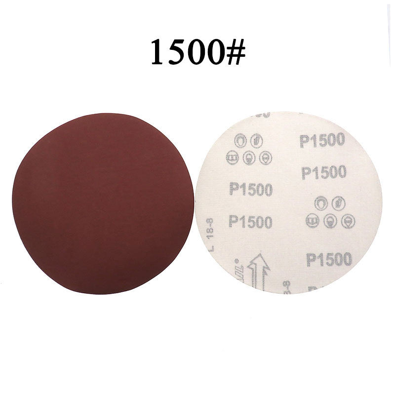 125mm Dry Sanding Hook Loop Backing Pad Polishing Sandpaper Discs Grit 40 - 2000
