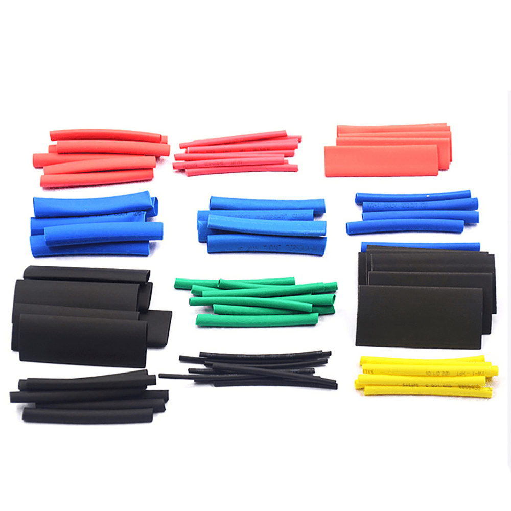 328PCS Colorful Heat Shrink Tubing Set - 12 Colors 9 Sizes - HomeDIYer