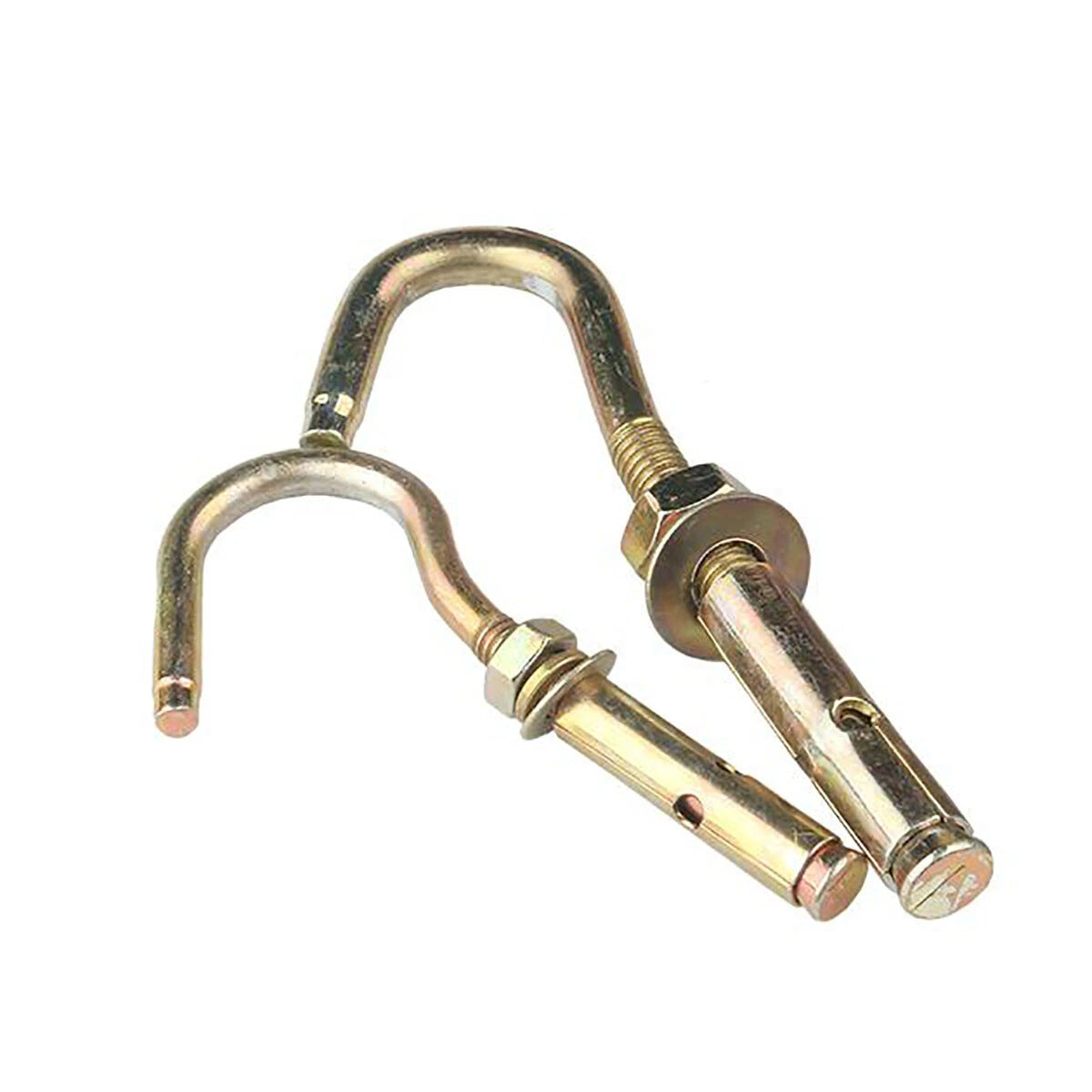 Open Hook Eye Bolt Shield Anchor — M6 M8 M10 M12 Heavy Duty Wall Expansion Bolt