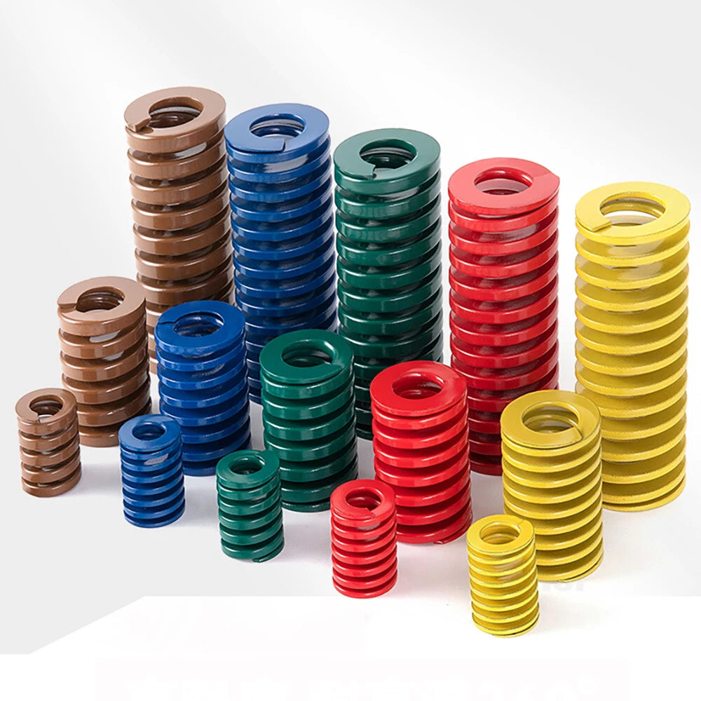 Heavy Load Duty Compression Die Spring ISO - 22-25mm Diameter & Up To 300mm Long