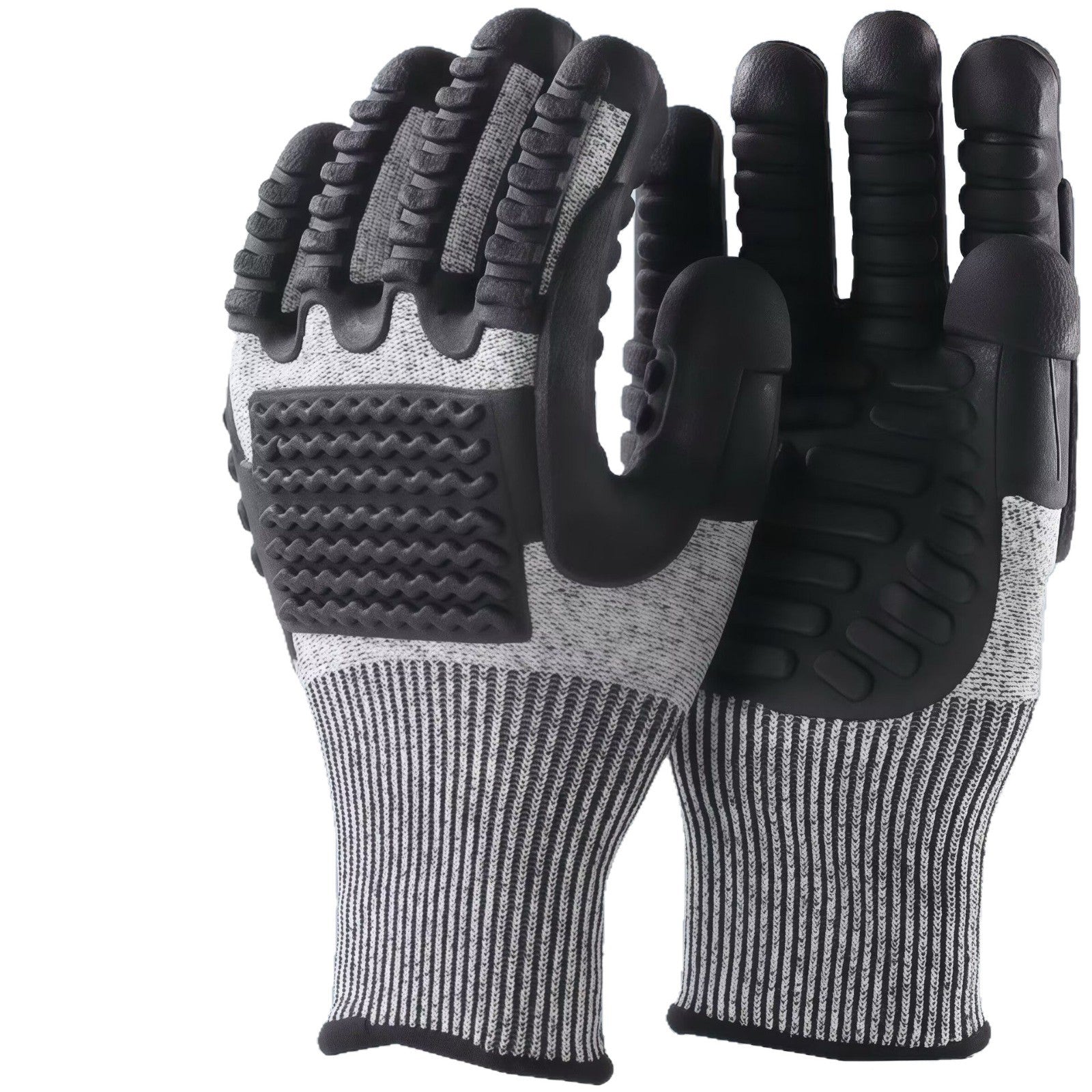 TPE Cut & Impact Resistant Gloves Level 5 Shock Absorbing