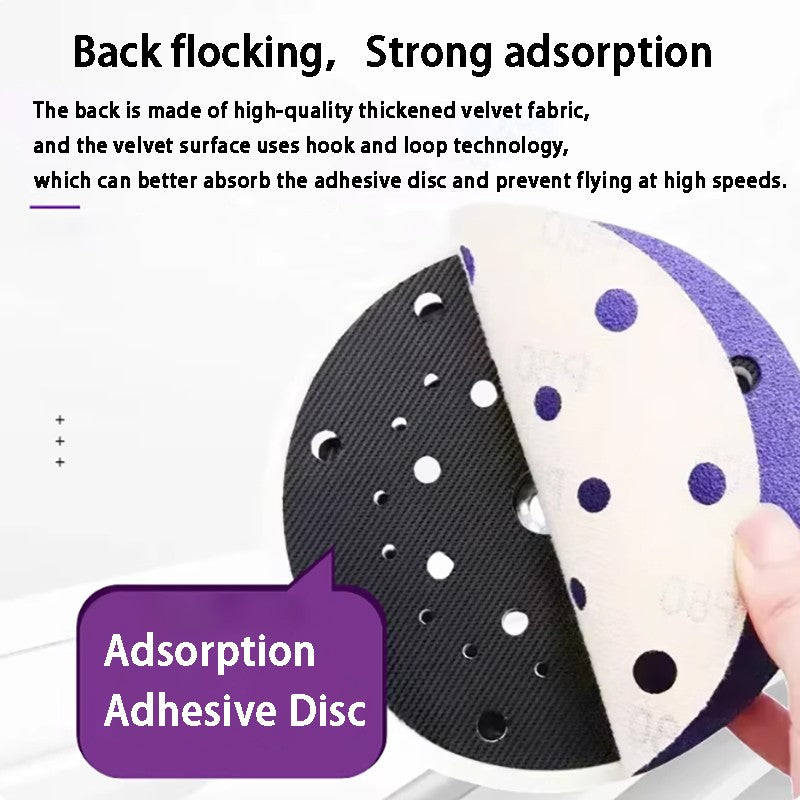 6 Inch Dry Sanding Discs Sandpaper Hook and Loop Pads 15/17Hole Grit 40-800