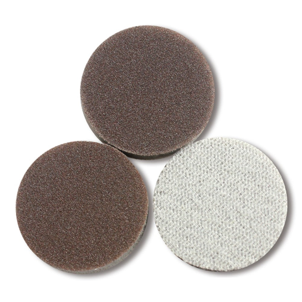 2 Inch（50mm）Hook & Loop Sponge Sandpaper Red Sanding Discs 300 Grit - 2000 Grit