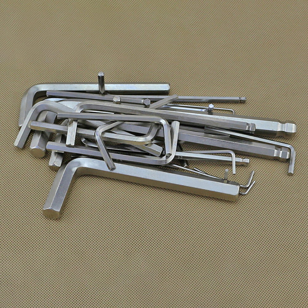 Imperial Short & Long Arm Allen Keys-Hex Wrench-Steel Hexagon Key 1/2-5/64"
