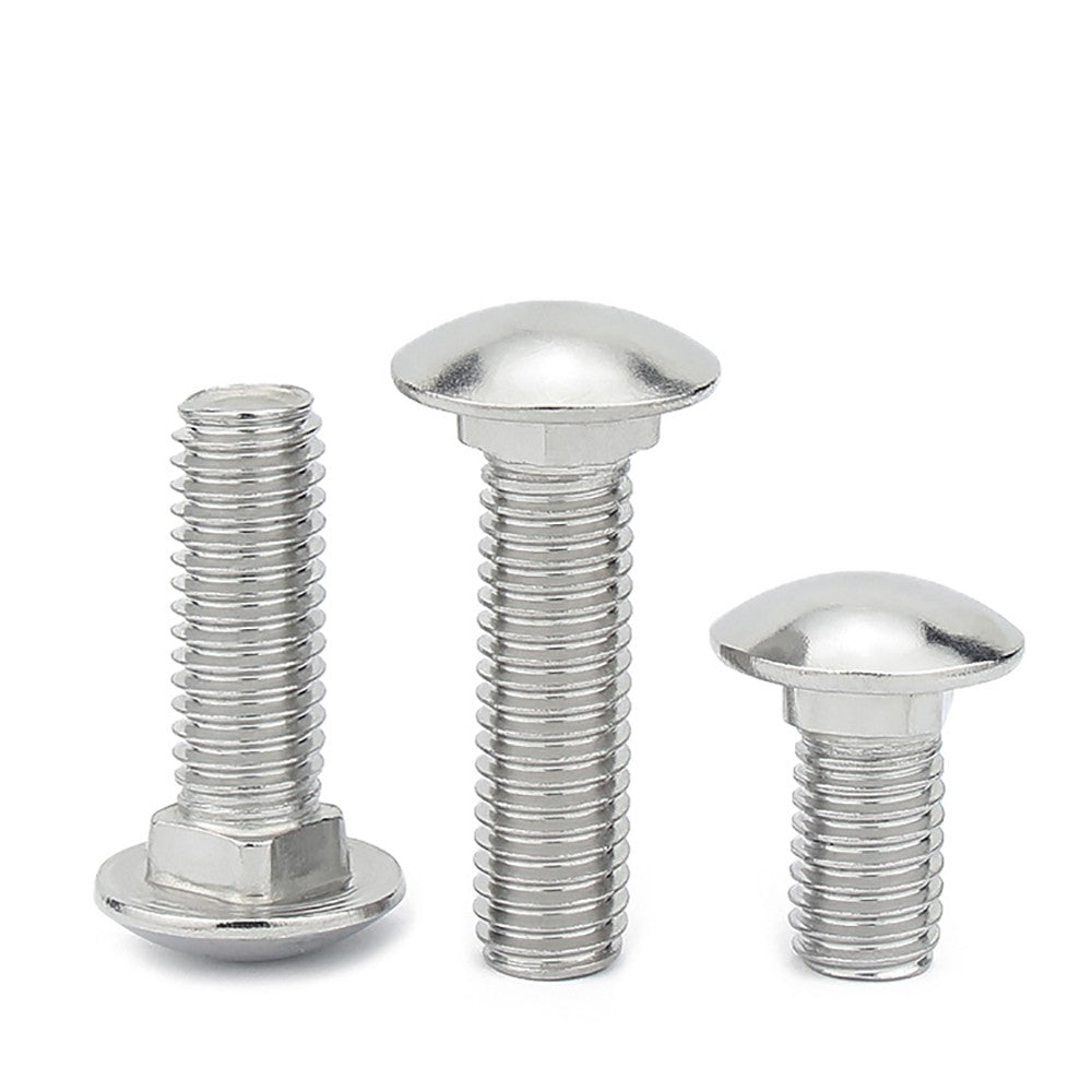 M4–M12 Carriage Bolts A2 Stainless Steel | Cup Square Neck Screws