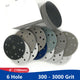 6 Inch（150mm）Hook & Loop Sponge Sandpaper 15 Hole Sanding Discs 300 - 3000 Grit