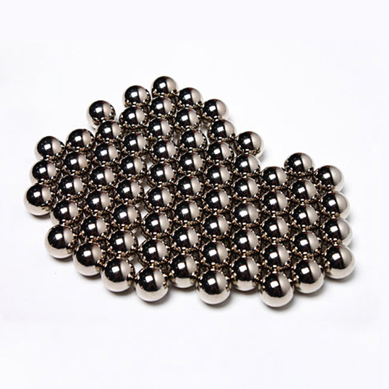 High-precision G10 steel balls reflecting light, demonstrating surface quality