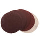 75mm Dry Sanding Hook Loop Backing Pad Polishing Sandpaper Discs Grit 40 - 2000