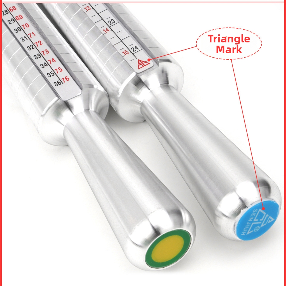 Ring Sizer & Mandrel Set – US Ring Size Measurement Tool with Alloy Ring Gauge & Aluminum Mandrel (0–13 / 0–15)