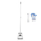 10x48in Lawn Leveling Rake Heavy Duty 83.9in Adjustable Handle for Yard & Garden