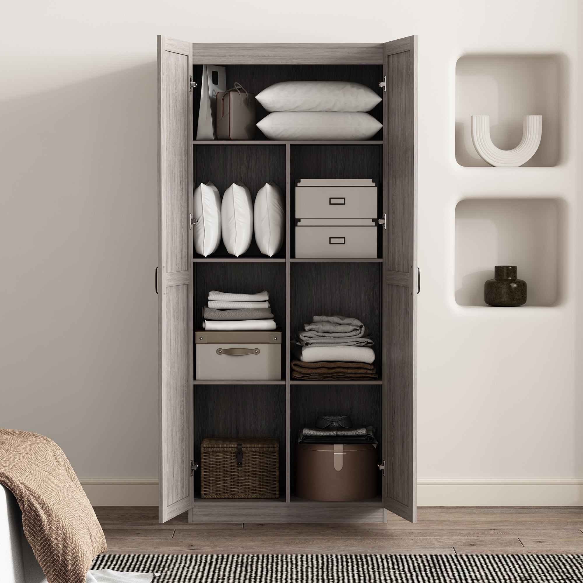 Bookcase in Gray
